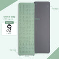 TPE Yoga Mat 183Cm*57Cm Eco-Friendly Non-Slip Sports Fitness Mat for Exercise Yoga and Pilates Gymnastics Mat Fitness Equipment