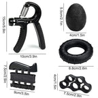 5-60Kg Adjustable Hand Grip Strength Strengthener Trainer Full Set with Counter Wrist Forearm and Hand Exerciser for Muscle MyCrushFitStore