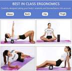Ultimate 5-in-1 Massage Set: Foam Roller, Massage Stick, and Ball for Deep Muscle Relief in Pilates and Yoga MyCrushFit