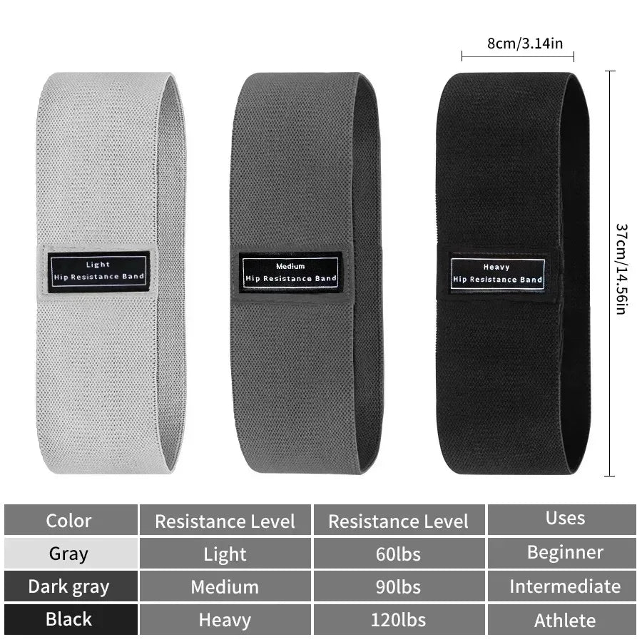 Elevate Your Workout with Our Premium Resistance Bands - Versatile Fabric Loop Bands for Ultimate Butt, Leg, and Thigh Training