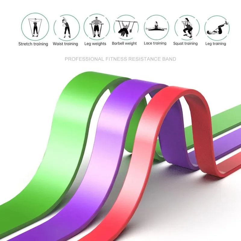 Professional Heavy Duty Resistance Band Set for Pilates, Fitness Training, and Body Shaping