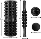 Ultimate 5-in-1 Massage Set: Foam Roller, Massage Stick, and Ball for Deep Muscle Relief in Pilates and Yoga MyCrushFit