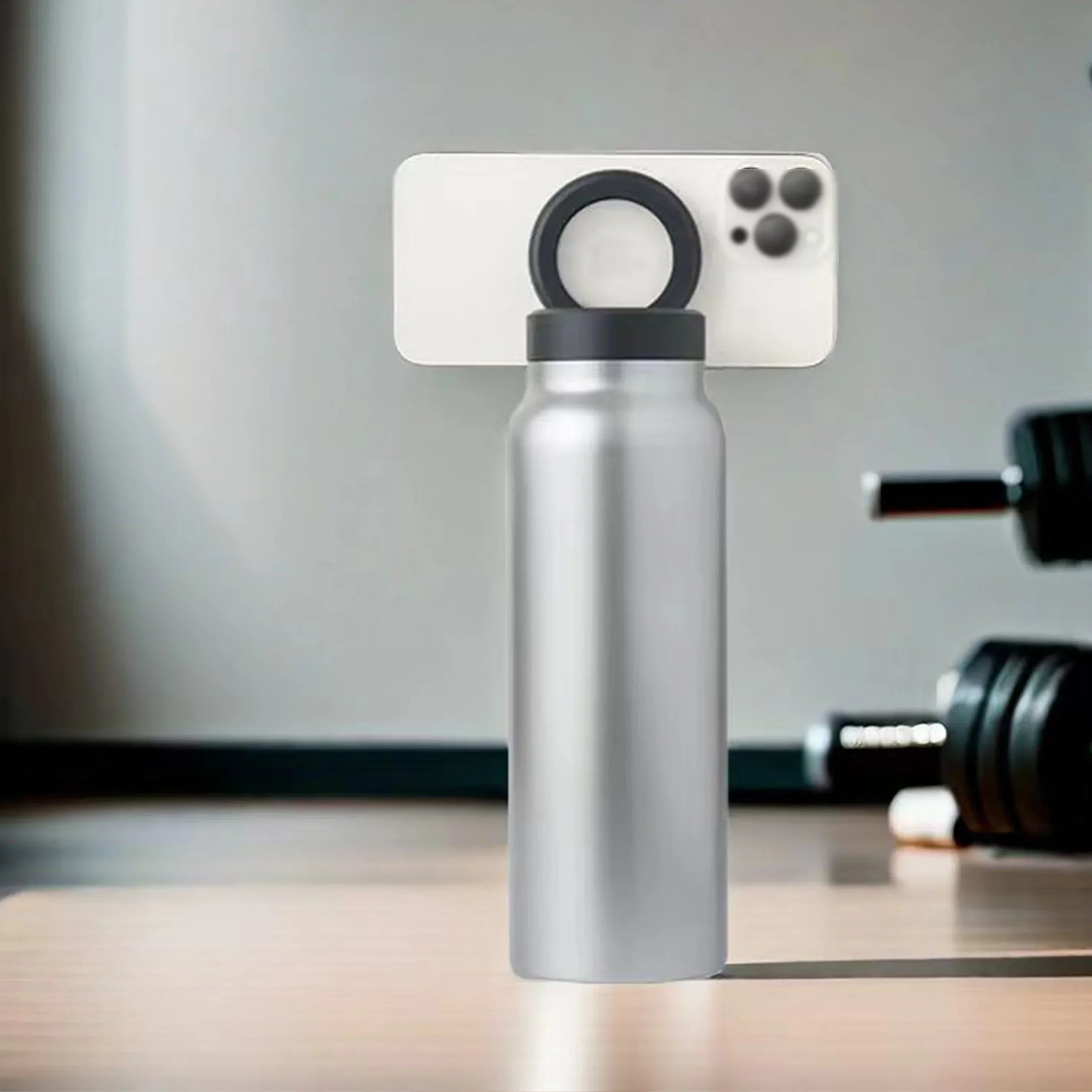 Bouteille de sport isotherme en acier inoxydable MyCrushFit