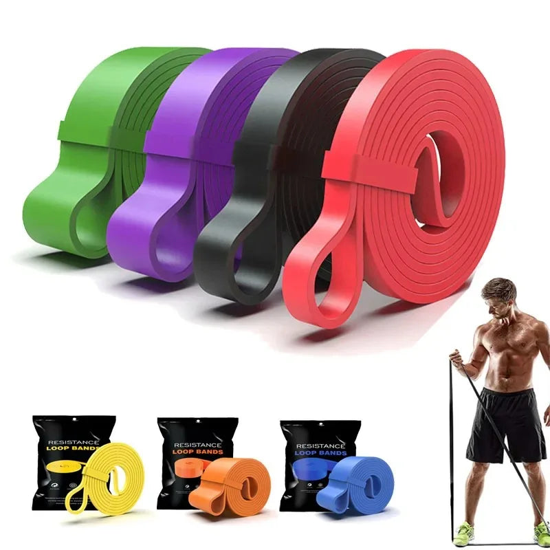 Professional Heavy Duty Resistance Band Set for Pilates, Fitness Training, and Body Shaping