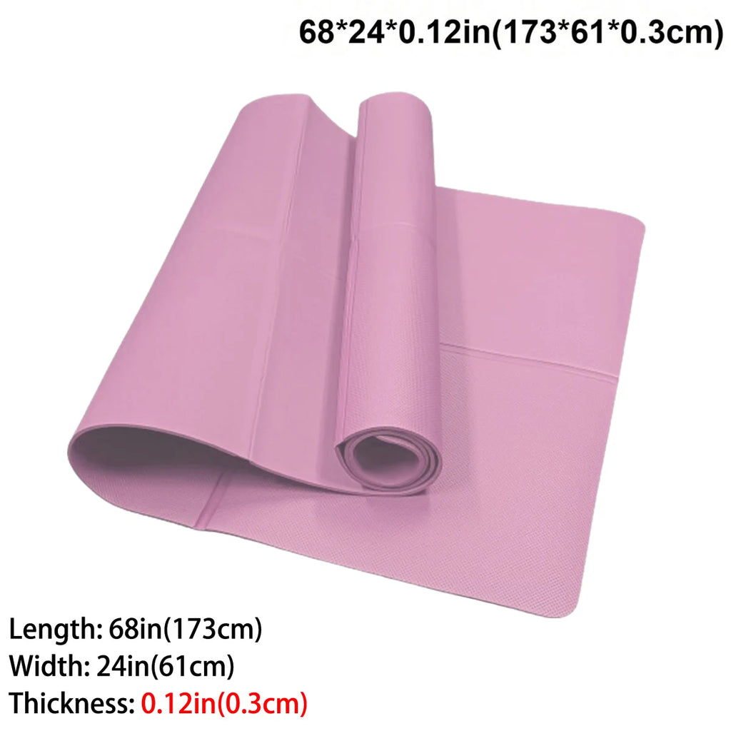 Foldable Yoga Mat Eco Friendly EVA Folding Travel Fitness Exercise Mat 3Mm/4Mm/6Mm Thicknesses for Yoga Pilates & Floor Workouts