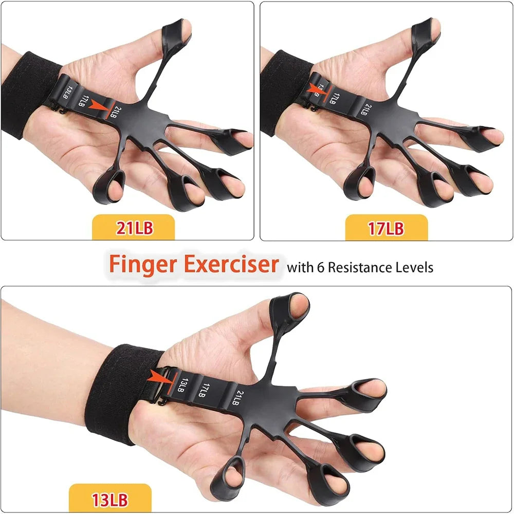 5-60Kg Adjustable Hand Grip Strength Strengthener Trainer Full Set with Counter Wrist Forearm and Hand Exerciser for Muscle MyCrushFitStore