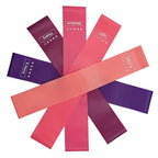 Elevate Your Fitness Routine with Portable Rubber Resistance Bands - Ideal for Yoga, Pilates, Crossfit, and More!